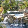 Natural quartz and marble boulders